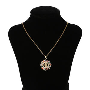 Us7 — collier en plaqué or 18K avec pendentif, chaîne à breloque, pendentif vierge marie, personnalisé, pour femmes, nouvelle collection - Product Image 4