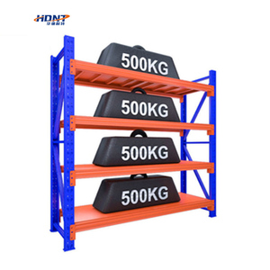 Estante de metal de servicio mediano de 500Kg Instalaciones de almacenamiento de estante principal con material de acero de característica ajustable - Product Image 1