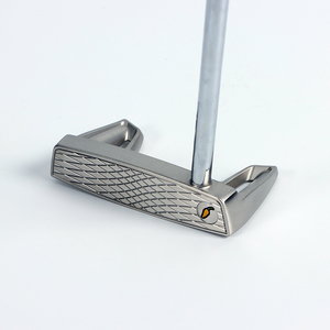 Fabricant OEM de putters en acier inoxydable usinés CNC, logo personnalisé, poignée en caoutchouc pour droitier, clubs de golf durables utilisés dans les compétitions - Product Image 2