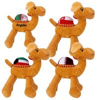 Verschillende Grootte Knuffel Kameel Pluche Groothandel Saudi Arabia Custom Borduurwerk Kameel Knuffel Dier Voor Dubai