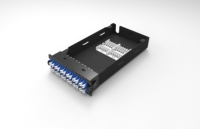 Modul Pre-terminasi Kaset Serat Optik MPO 96 Core SM SC Pigtail Port Seri FM Metal Panel Patch Jaringan FTTH Poe