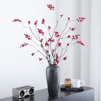 YL Kunstmatige Fruit Kerst Huis Hotel Feest Decoratie Schuim Gesimuleerde Bloem Bes Trossen Felle Bed Fruit Kunstbloemen