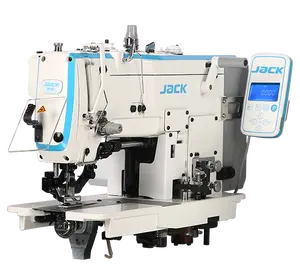 Industrial Jack 781 Button Holing Machine Flat Bed Straight Button Hole Sewing Machines