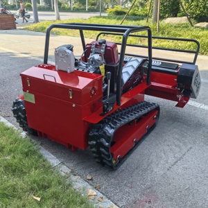 Tondeuse à gazon automatisée télécommandée, automotrice, tout-terrain, pour vergers et pentes, petite désherbeuse auto-déchiqueteuse XT120 Powerf - Product Image 1