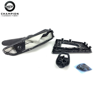 สำหรับ BMW F30 F31 F32 F33 F34 F80 F82 คอนโซลกลางหุ้มหนังกลับคาร์บอนไฟเบอร์ แผงเปลี่ยนเกียร์ มือจับเบรกมือ อุปกรณ์ตกแต่งภายในรถยนต์ - Product Image 6