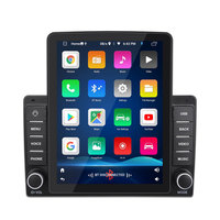 Autoradio Android 2DIN avec écran tactile vertical, lecteur multimédia universel, radio, navigation GPS avec prise en charge CarPlay et FM