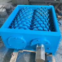 Caja de cuchillos trituradora uniforme de descarga impermeable y a prueba de aceite baja velocidad alto par