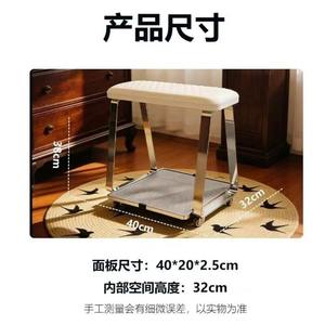 Repose-pieds mobile K pour nail art avec roulettes, support en acier inoxydable et plateau, idéal pour les salons de massage des pieds - Product Image 5