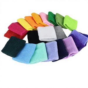 Bandeau de sport absorbant la transpiration, support de poignet, protection, haute résilience, antidérapant, en tissu éponge de coton pour le tennis, le fitness, le basketball, la musculation - Product Image 3