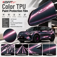 Selbstheilende 7,5mil TPU Sternenhimmel Grau-Phantom Nassfolie PPF Wrap Kratzfeste Farbwechselnde Autofolie