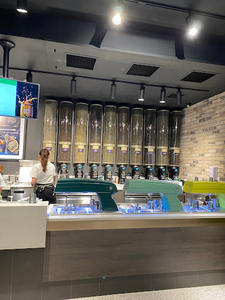 Grandi Silos da Parete in Rame per Caffè in Grani con Dispenser, Tramoggia di Stoccaggio e Macinacaffè per Esposizione in Negozi di Caffè e Tè - Product Image 5