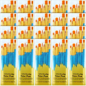 100Pack Foam Paint Brushes 1 Inch 2 Inch 3 Inch 4 Inch Sponge Brushes Foam  Brush