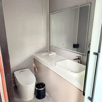 2025 tendance moderne extérieur ECO navire Mini espace Capsule hôtel préfabriqué petite maison mobile maison panneau sandwich installation rapide