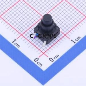 K2-1839SQ-L4SW-02 Tactile Switch SMD-4P,6.2x6.2mm Switch 2.5N Vertical Mount 6.2mm 6.2mm - Product Image 1