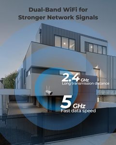 Reolink 5MP HD Plug-in ngoài trời wifi an ninh máy ảnh nhà bảo vệ an ninh phát hiện chuyển động tầm nhìn ban đêm Camera giám sát - Product Image 3