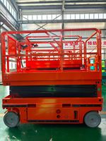 Plateforme élévatrice à ciseaux automotrice fiable et durable, machine de travail en hauteur hydraulique pour les entreprises de location