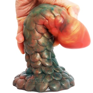 FAAK Dildo en silicone de 7,6 pouces à écailles de dragon, jouet sexuel confortable, Dildo monstre, Dildo bête pénienne magnifique - Product Image 5