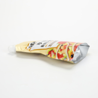Bec verseur de pâte Sauce Chili emballage tomate Ketchup pochette à presser remplissage à chaud papier d'aluminium emballage de thé sac de jus