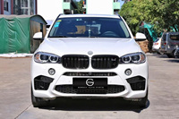 2015 2016 2017 2018 2019 Kit carrosserie pour BMW X5 F15 accessoires de voiture calandre ABS calandre noire brillante avant