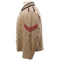 Veste d'hiver en laine pour hommes de l'Union Civile, à col montant, simple boutonnage, réversible, uniforme d'histoire pour reconstitutions historiques