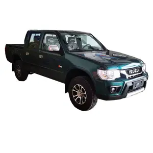 Preço baixo china isuzu estoque picapes diesel 4x4 T17 cabine dupla captador em estoque para venda