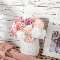 Grosir Buket Ornamen Bunga Buatan Sutra Peony Dekorasi Buket
