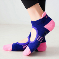 Offre Spéciale nouveaux produits Yoga Fitness exercice Grip chaussettes femmes drôle cheville chaussettes NO-SHOW chaussettes