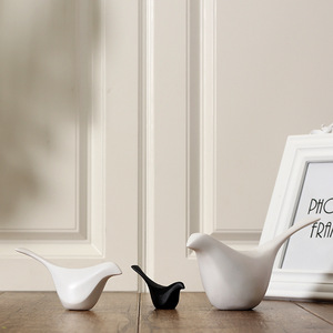 Juego de Adornos de Pájaros de Cerámica, Decoración Minimalista para el Hogar, Adorno de Mesa para Sala de Estar - Product Image 3