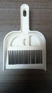 ชุดแปรงและที่ตักขยะพลาสติกขนาดเล็กมือเดียวแปรงทำความสะอาดง่ายพร้อมที่ตักผง - Product Image 3