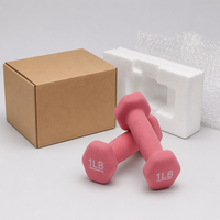 Ensemble d'haltères hexagonales fixes pour la musculation, unisexe, en caoutchouc PVC, haltères hexagonales écologiques, antidérapantes, imperméables, universelles