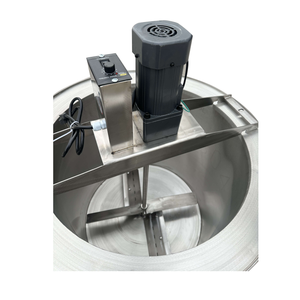 Gas Cooking Pot Electric Gas Steam Tilting Mixer Cooking Equipment Cooking <b>Candy</b> Kettle With Mixer - Product Image 6