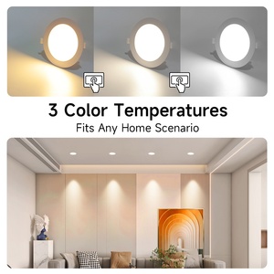 Lámpara de Techo Empotrada Personalizada de Iron <span class=keywords><strong>Factory</strong></span>, 6w 9w 12w 18w, Iluminación Comercial Interior para Downlights LED Empotrados/Luces de Techo Empotradas - Product Image 5