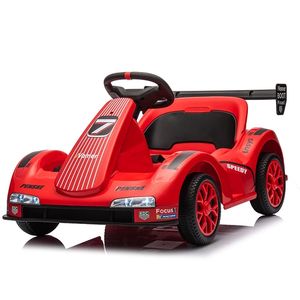 Mainan berkendara elektrik kecepatan tinggi mobil Karting plastik ABS kuat dengan baterai Remote bertenaga untuk balapan luar ruangan anak-anak - Product Image 1