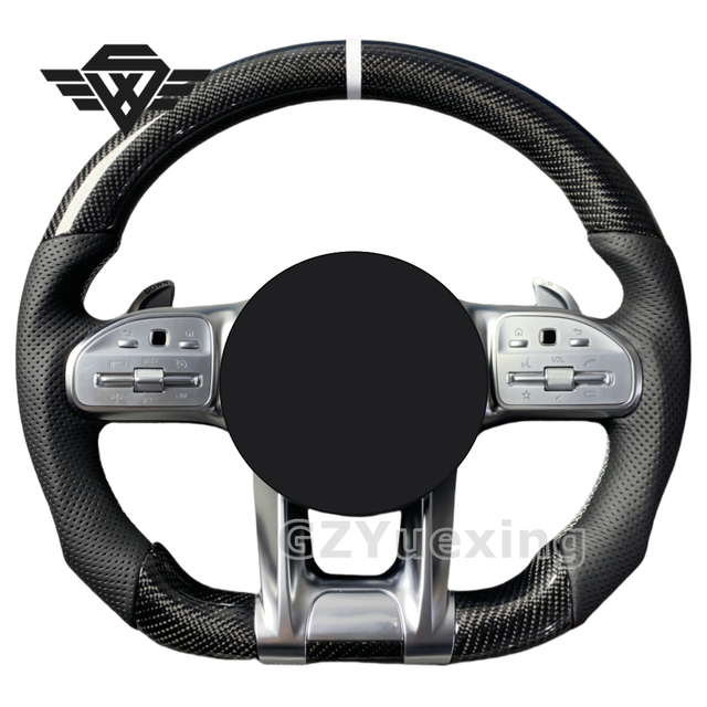Customized Carbon Fiber Steering Wheel Suitable for Mercedes Benz 809 W204 W205 W213 W211 W221 X166 GLC X253 G63 AMG