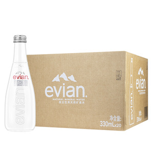 <span class=keywords><strong>น้ำแร่</strong></span>ฝรั่งเศสเอเวียง ไม่มีก๊าซ บรรจุขวดแก้ว 330 มล. x 20 ขวด (0.33 ลิตร) กล่องใหญ่ น้ำดื่มธรรมชาติระดับพรีเมียม เก็บรักษาที่อุณหภูมิห้อง - Product Image 3