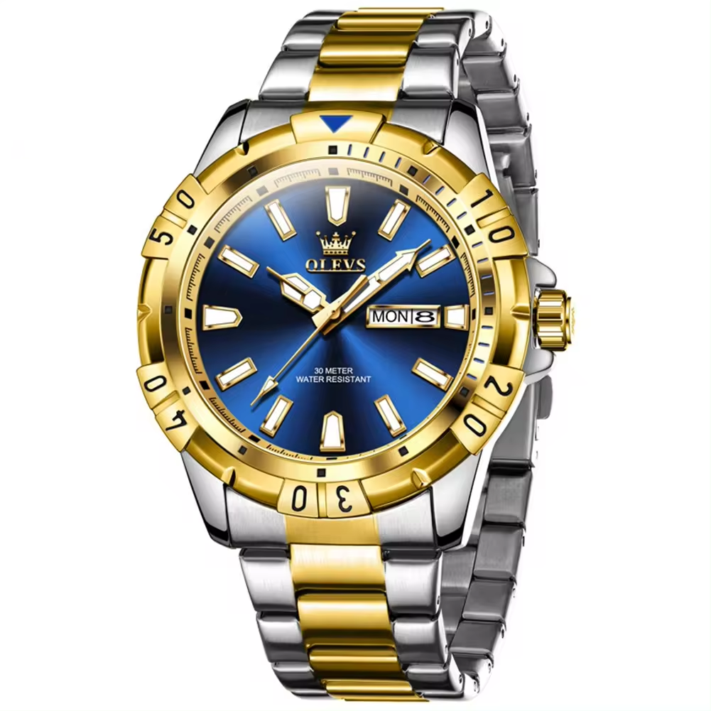 Or bleu