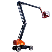 Plateforme de travail en hauteur Wanlift 2025, best-seller, plateforme élévatrice télescopique à bras articulé, plateforme élévatrice à flèche de 18 m, électrique/essence/diesel