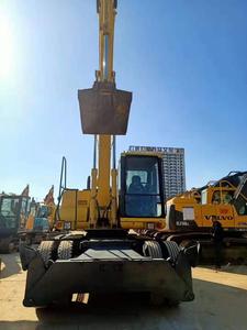 Excavateurs KOMATSU d'occasion PC130 Mini pelleteuse sur pneus 13 tonnes Excavatrice sur chenilles d'occasion en bon état PC 130 d'origine du Japon - Product Image 5