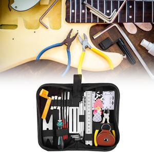 Kit de herramientas de reparación de guitarra piezas de guitarra acústica, juego de instrumentos musicales eléctricos, venta al por mayor - Product Image 4