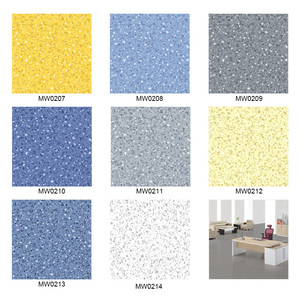 Vente d'usine - Tapis de sol en vinyle PVC pas cher, rouleau de moquette, rouleau de linoléum pour intérieur - Product Image 4