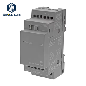 Nouveau module d'extension PLC 6ED1055-1MA00-0BA2 LOGO AM2 PS/: 12/24 V CC 2 entrées analogiques 0-10 V ou 0/4-20 mA pour LOGO 8 - Product Image 1