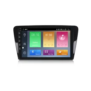 MEKEDE-M200 android 10 8core 2g ram + 32 gb carro dvd, player multimídia, para skoda octavia 13-18 IPS WI-FI GPS Stereo Radio BT SWC