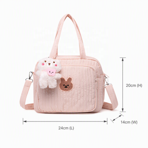 Borsa Portatile Leggera per Mamme, Grande Capacità, Borsa da Viaggio per Neonati, Borsa Multifunzionale per Oggetti Essenziali del Bambino - Product Image 2
