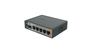 ราคาดี  เราเตอร์ MikroTik ราคาดี สวิตช์ MikroTik HEX S ขายดีที่สุด - Product Image 2