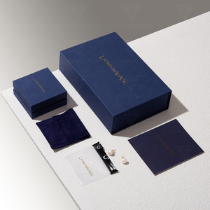 Set Regalo per Gioielli all'Ingrosso LionwrapacK Scatola con Chiusura Magnetica a Ribalta, Sacchetto <span class=keywords><strong>in</strong></span> Velluto e Biglietto Imballaggio Sostenibile <span class=keywords><strong>in</strong></span> Grandi Quantità - Product Image 2