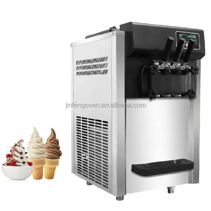 Table top Icecream Maker Ice Cream Machine Soft serve Ice Cream Mini Machine Price