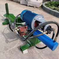 Fendeuse de bûches automatique à essence conique pour pelle large25t volant d'inertie boîte de vitesses fendeuse de bûches hydraulique tracteur à bois de chauffage