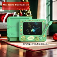 Mini tableau de dessin pour enfants, tableau d'écriture LCD effaçable, porte-clés pour sac d'école, pièce suspendue en plastique, éducatif