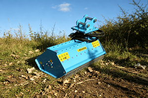 Tête de broyeur hydraulique pour excavatrice, débroussailleuse puissante pour les lignes de clôtures agricoles, les bords de routes et les enclos - Product Image 2