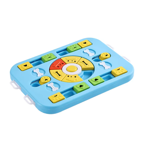 ชามใส่อาหารสุนัขทรงสี่เหลี่ยมใหม่เป็นมิตรต่อสิ่งแวดล้อมทันสมัยป้อนอาหารช้าออกแบบป้องกันสำลักแบบโต้ตอบป้องกันการท้องอืด - Product Image 6